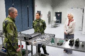 CROWN PRINCESS IN UMEA