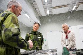 CROWN PRINCESS IN UMEA