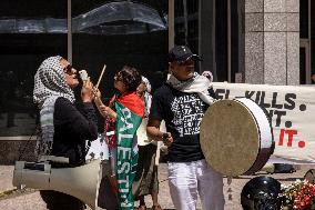 Media Protest For Gaza - Washington DC