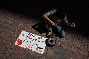 Media Protest For Gaza - Washington DC