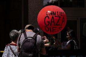 Media Protest For Gaza - Washington DC