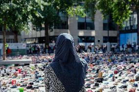 Utrecht Memorial Protest for Gazas Children - NLD