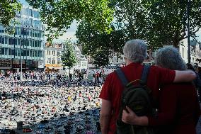 Utrecht Memorial Protest for Gazas Children - NLD
