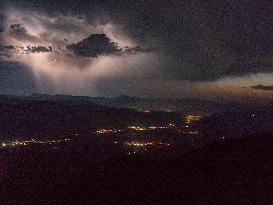 Storm Over the Eastern Pyrenees - Catalonia
