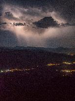 Storm Over the Eastern Pyrenees - Catalonia