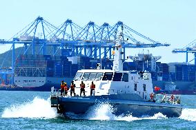 Joint Law Enforcement in Qingdao