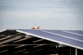 Illustration - Solar Park at Schiphol - Amsterdam