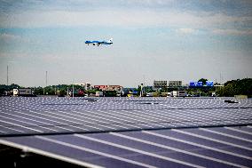 Illustration - Solar Park at Schiphol - Amsterdam