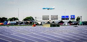 Illustration - Solar Park at Schiphol - Amsterdam