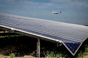 Illustration - Solar Park at Schiphol - Amsterdam