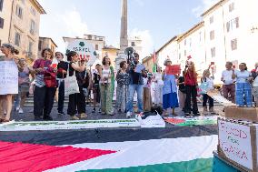 Protest Against The Italy-Israel Soccer Match - Rome