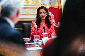 President Trump Chairs a Cabinet Meeting at the White House