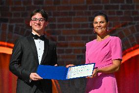 CROWN PRINCESS AT THE STOCKHOLM JUNIOR WATER PRIZE