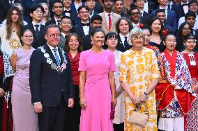 CROWN PRINCESS AT THE STOCKHOLM JUNIOR WATER PRIZE