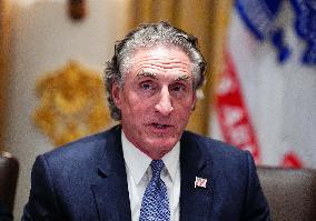 President Trump Chairs a Cabinet Meeting at the White House