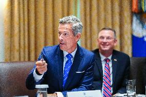 President Trump Chairs a Cabinet Meeting at the White House