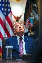 President Trump Chairs a Cabinet Meeting at the White House