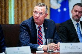 President Trump Chairs a Cabinet Meeting at the White House