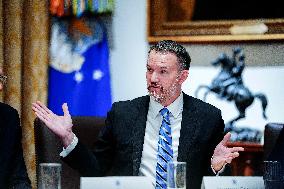 President Trump Chairs a Cabinet Meeting at the White House