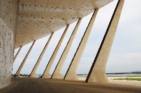 The SCO Demonstration Zone International Expo Center in Qingdao