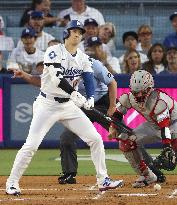 Baseball: Reds vs. Dodgers