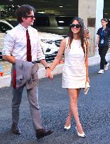 Celebs at the US Open in New York - Arrival