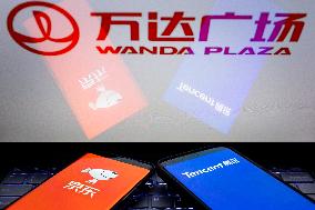 ILlustration JD Tencent Wanda Plaza