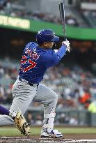 Baseball: Cubs vs. Giants