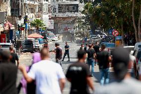 Israeli Raid in Ramallah