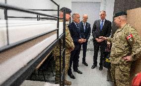 PM Mark Carney Visits Adazi Military Base - Germany