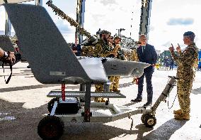 PM Mark Carney Visits Adazi Military Base - Germany