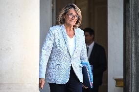Council of Ministers at the Elysee Palace - Paris