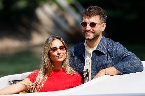 VENICE - Arrival Beatrice Valli, Marco Fantini MP