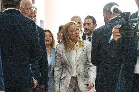 Giorgia Meloni Visits Rimini Meeting - Italy