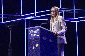 Giorgia Meloni Visits Rimini Meeting - Italy