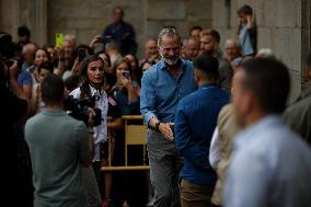 Royals Visit Fire-Affected Areas In Lake Sanabria