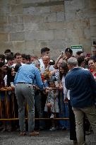 Royals Visit Fire-Affected Areas In Lake Sanabria