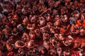 Celebration of the Tomatina de Buñol (Valencia) 2025