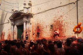 Celebration of the Tomatina de Buñol (Valencia) 2025