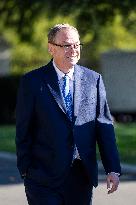 Director of the National Economic Council Kevin Hassett speaks at White House