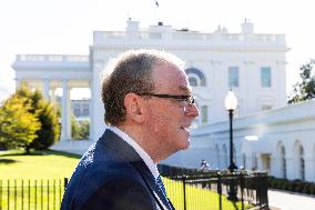 Director of the National Economic Council Kevin Hassett speaks at White House