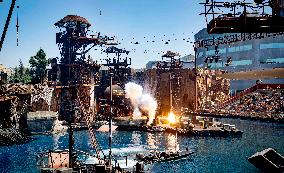 Illustration - Universal Studios Hollywood - LA