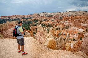 Illustration - Bryce Canyon is a National Park - USA