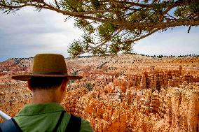 Illustration - Bryce Canyon is a National Park - USA