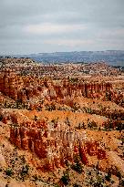 Illustration - Bryce Canyon is a National Park - USA