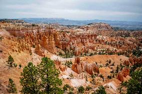 Illustration - Bryce Canyon is a National Park - USA