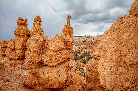 Illustration - Bryce Canyon is a National Park - USA