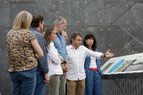 Royals Visit Fire-Affected Areas In Lake Sanabria