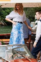 VENICE - Arrival cast of mo’vie Jay Kelly’ MP