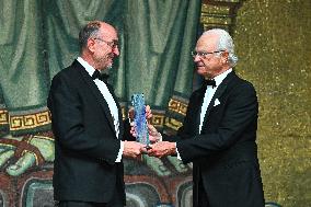 THE SWEDISH ROYAL COUPLE ATTENDS THE STOCKHOLM WATER PRIZE